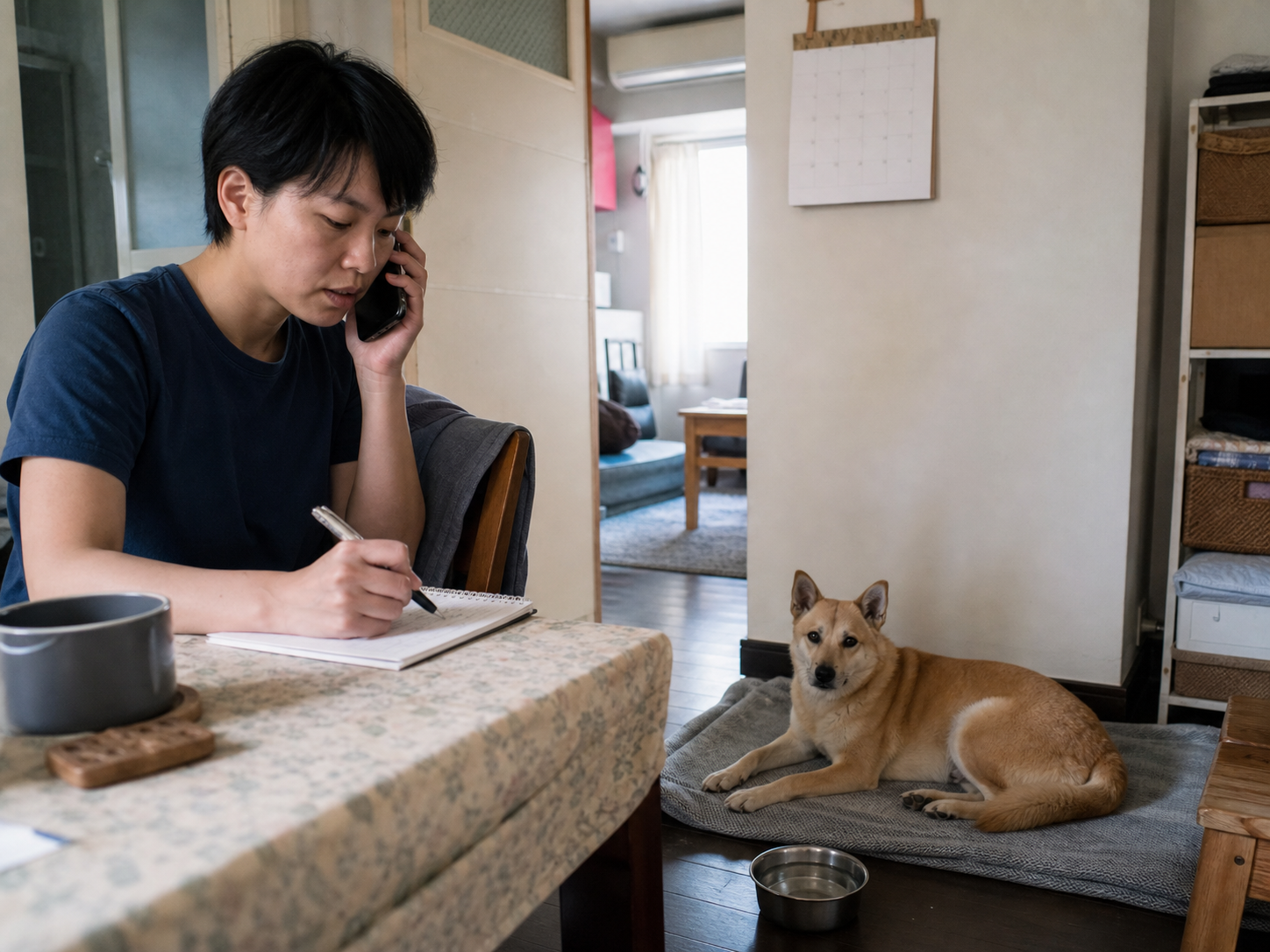 飼主記錄狗狗食慾與精神狀態,必要時聯繫獸醫師