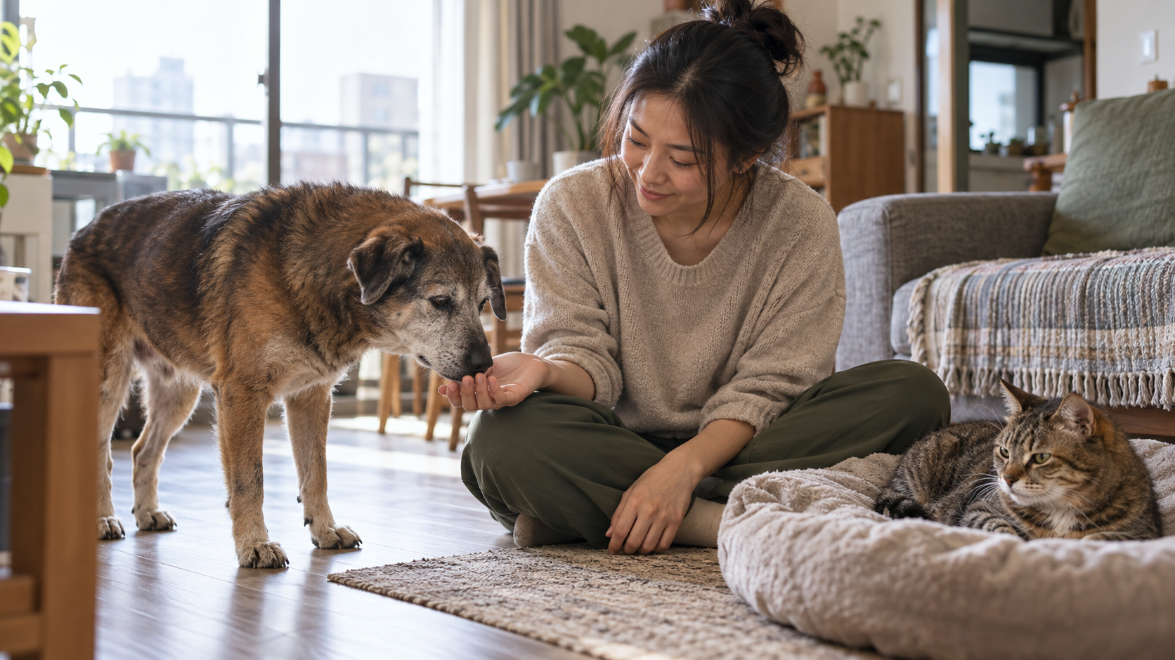 領養老狗老貓，別只問牠幾歲：接回家前先問這 6 件事 - 伴獸知識家