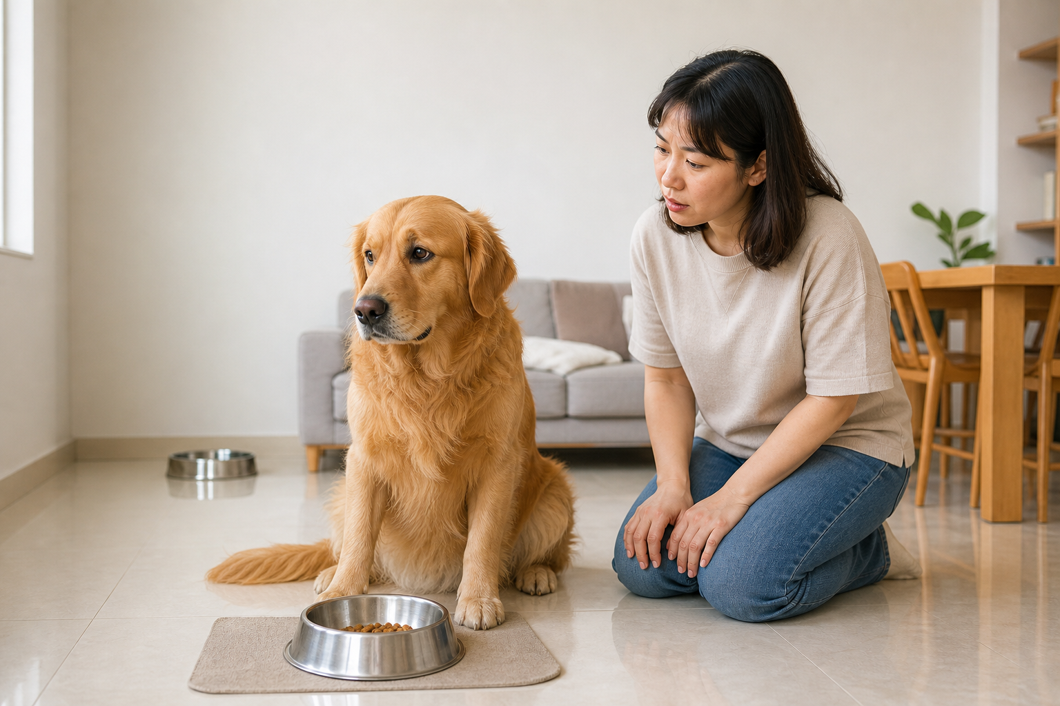 狗狗吐出未消化食物怎麼辦？分辨嘔吐、反流與就醫警訊 - 伴獸知識家