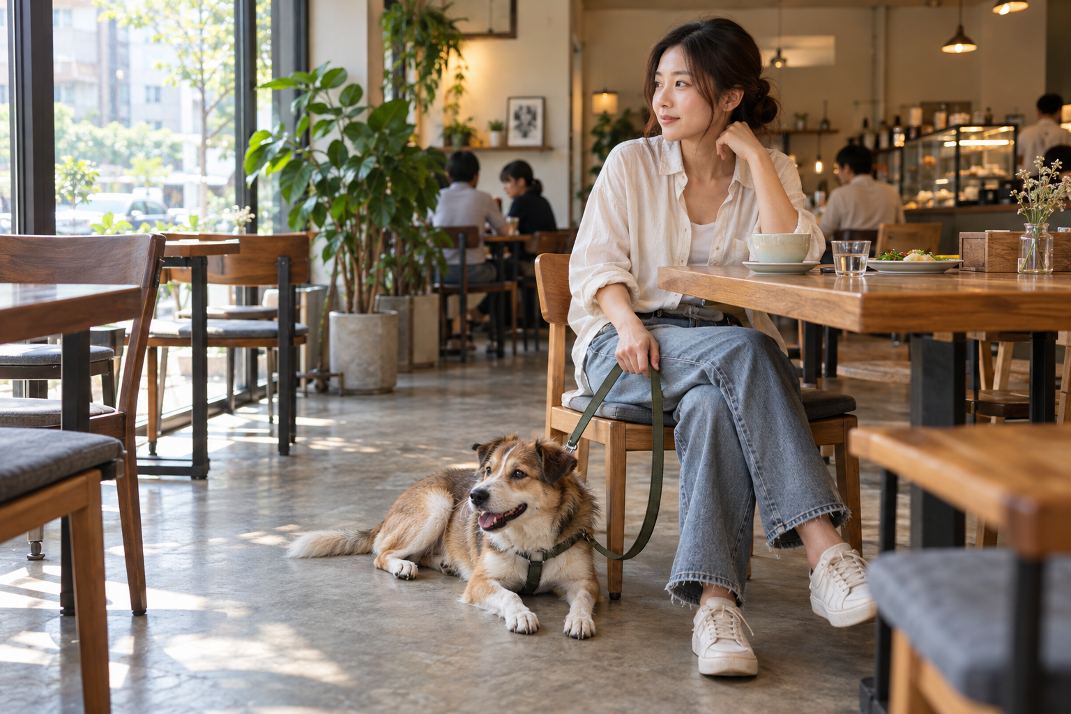 帶狗進寵物友善餐廳，訂位前先問店家這 6 件事：座位、落地與零食規則 - 伴獸知識家